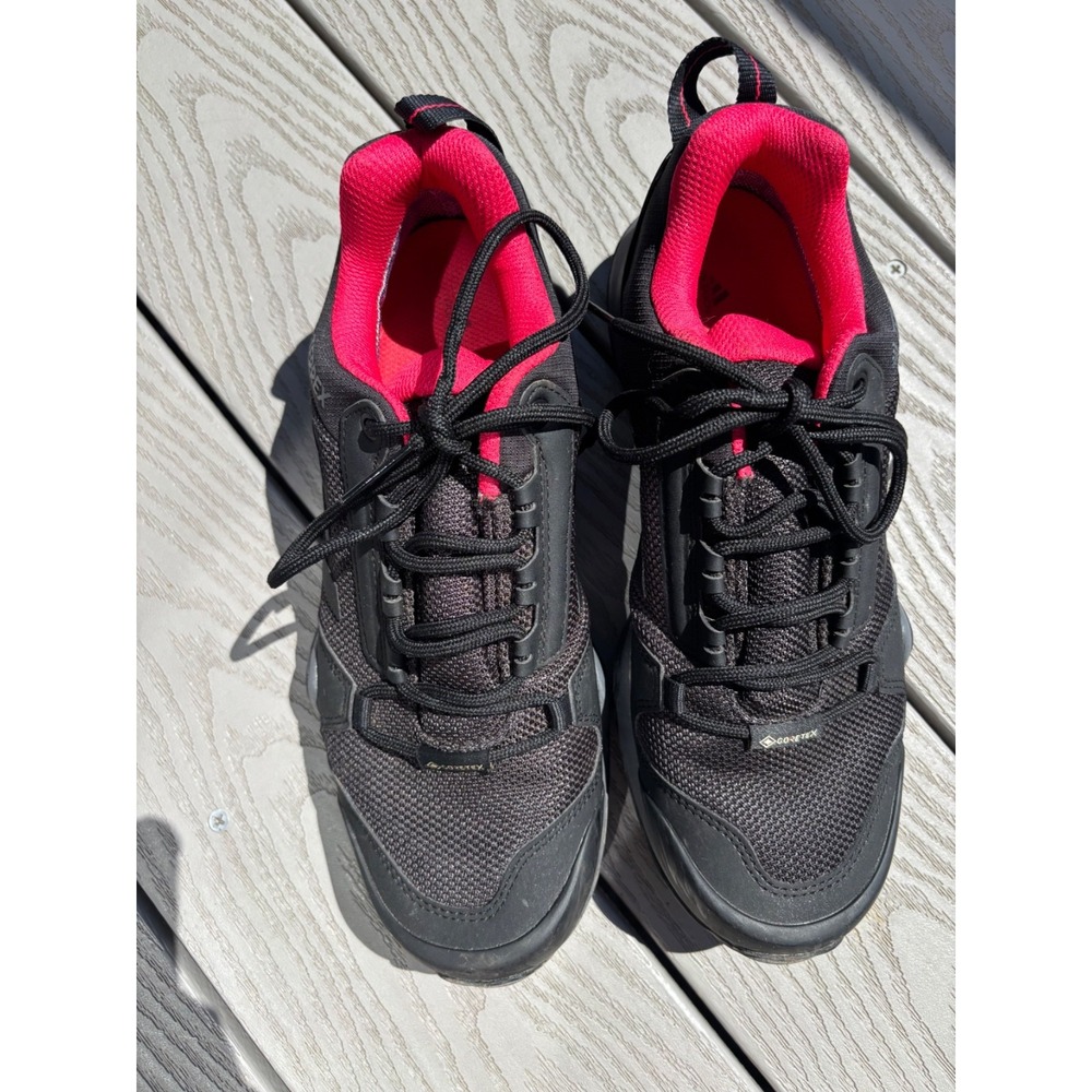 Adidas Terrex AX3 GTX Women's Size 8 Hiking Shoes Sneakers Black Pink Gore-Tex - Picture 7 of 10